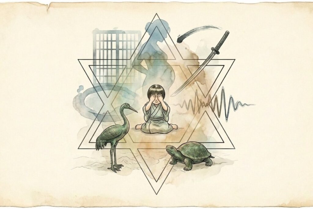 かごめかごめと日ユ同祖論 六芒星（ダビデの星）と籠目紋の謎