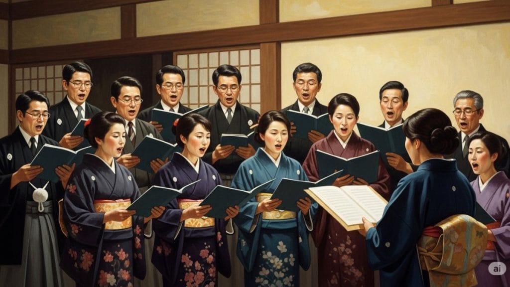 現代では合唱曲としても親しまれる