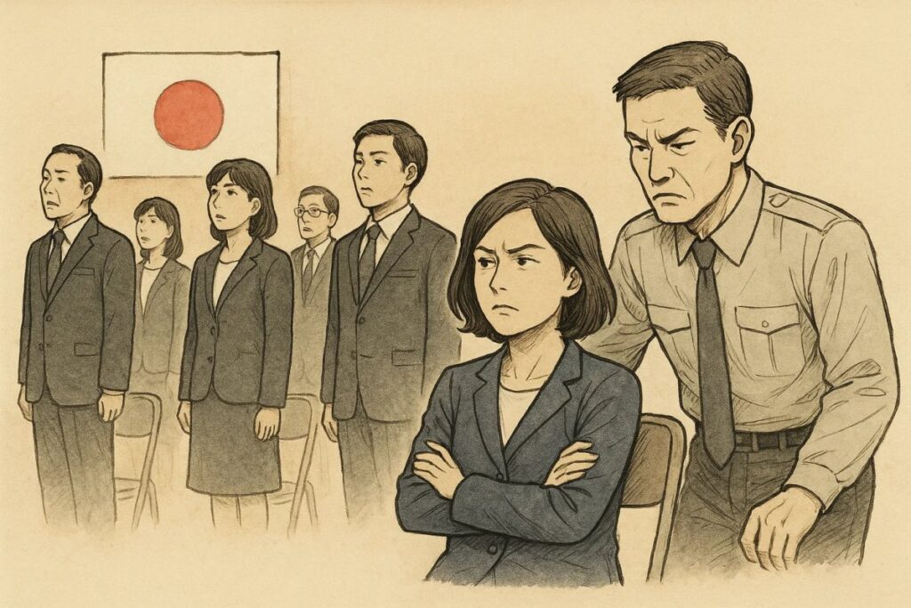 君が代起立斉唱拒否事件の判決をわかりやすく整理