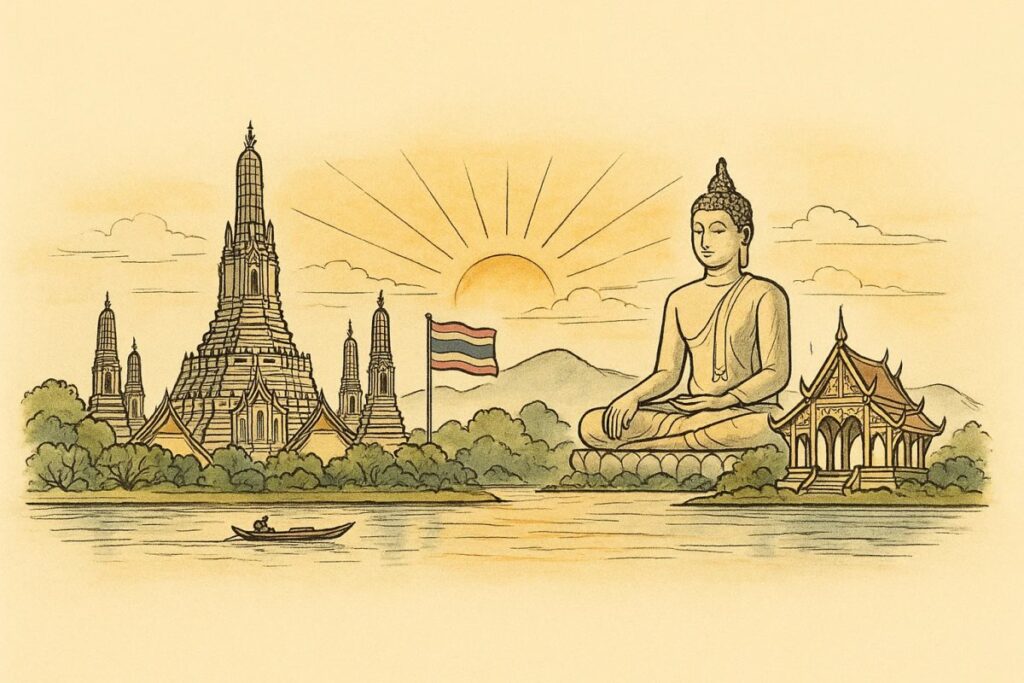 逮捕される?タイ国歌のルールとマナー