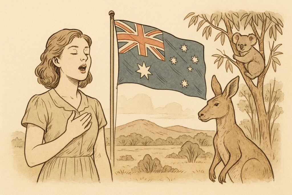 フェアな精神のオーストラリア国歌