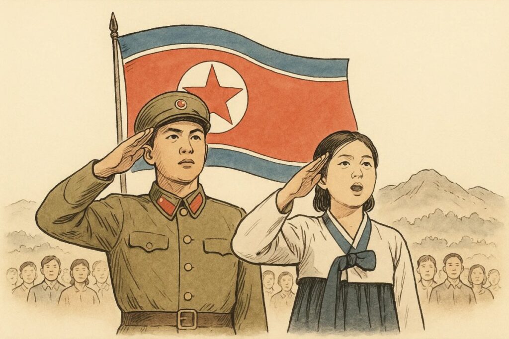 建国神話を讃える北朝鮮の国歌