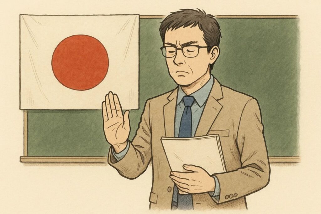 なぜ君が代を歌わない人がいるか