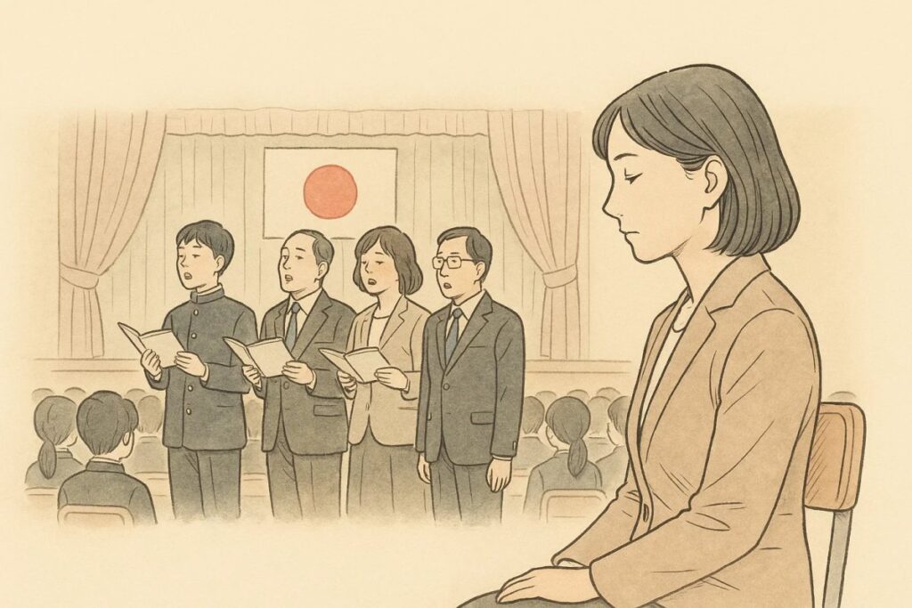 君が代起立斉唱拒否事件の全体像をわかりやすく解説