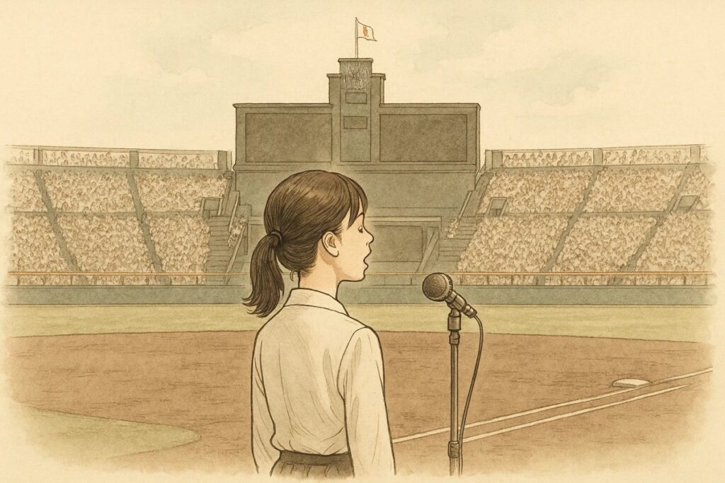 夏の甲子園における国歌独唱の歴代記録